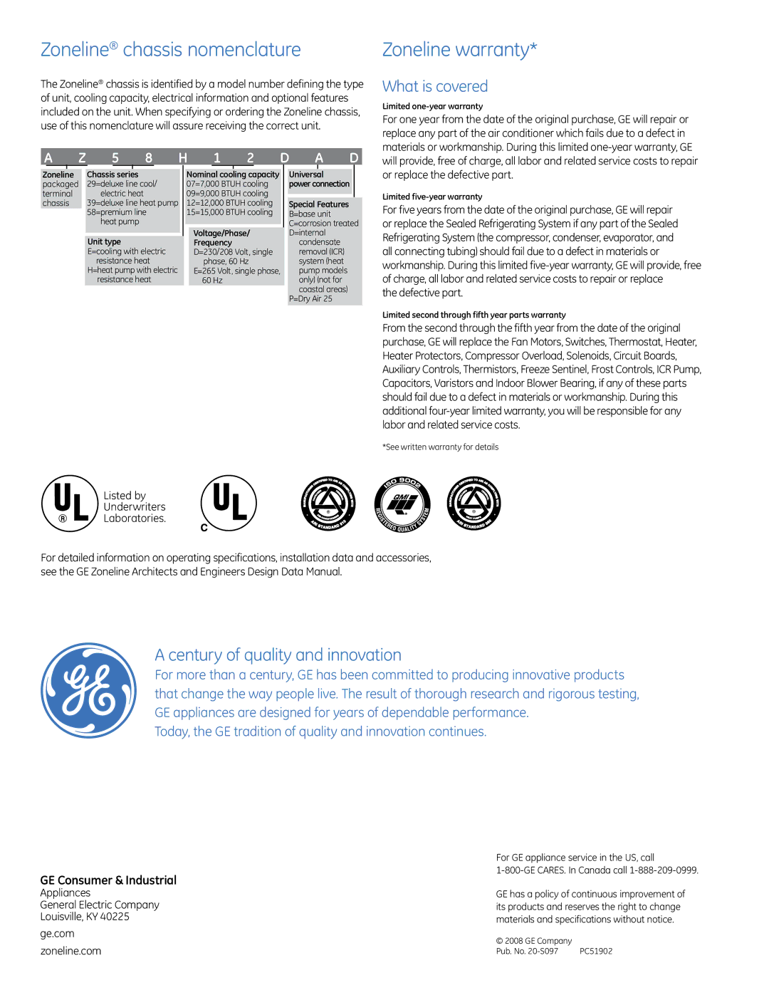 GE PDW9880J manual What is covered 