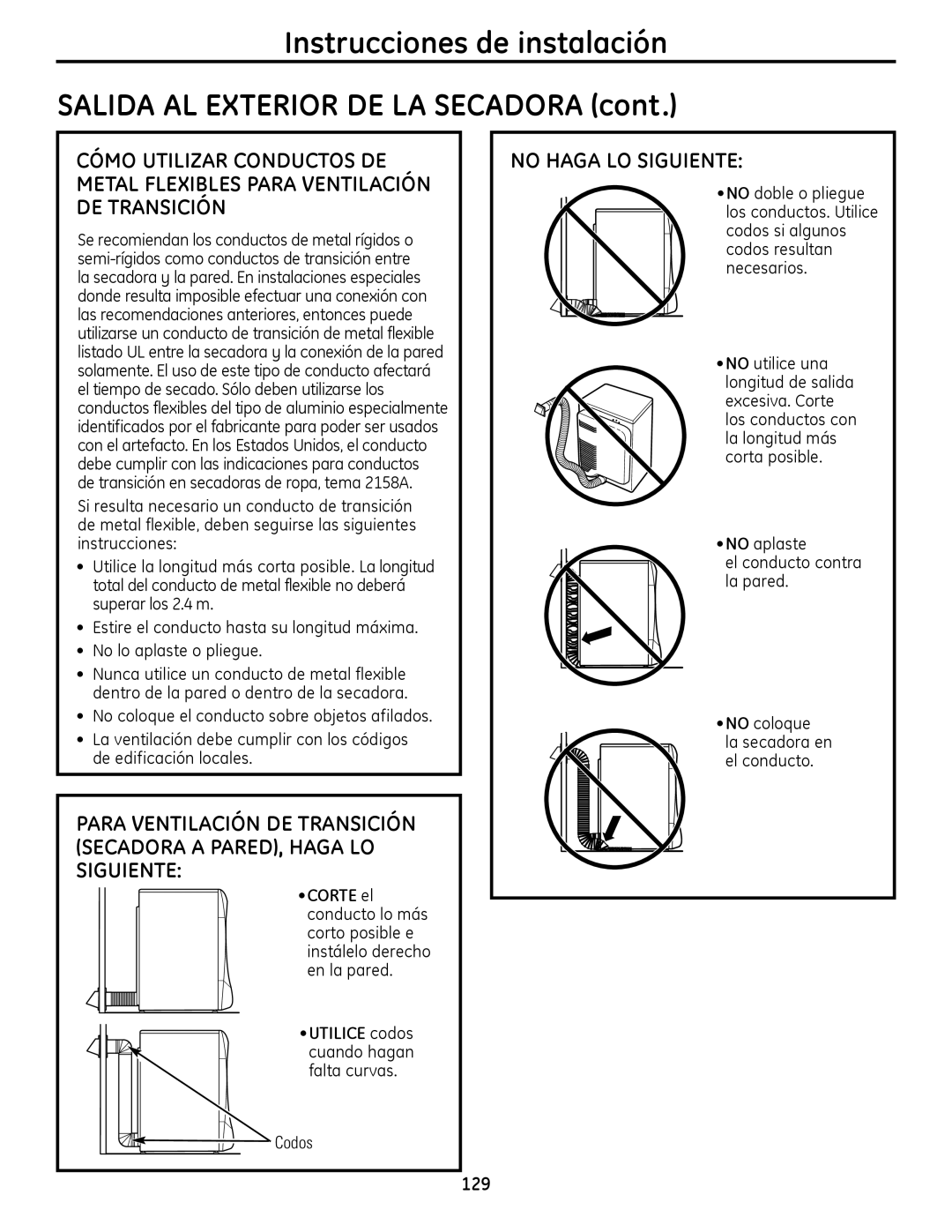 GE PFDN440, PFDS450, PFMN445, PFDS455, PFMS450, PFMN440, PFDN445, PFMS455 operating instructions No Haga LO Siguiente 