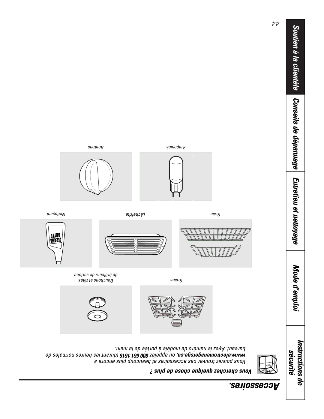 GE PGS968SEMSS owner manual Sécurité, ? plus de chose quelque cherchez Vous, Instructions 