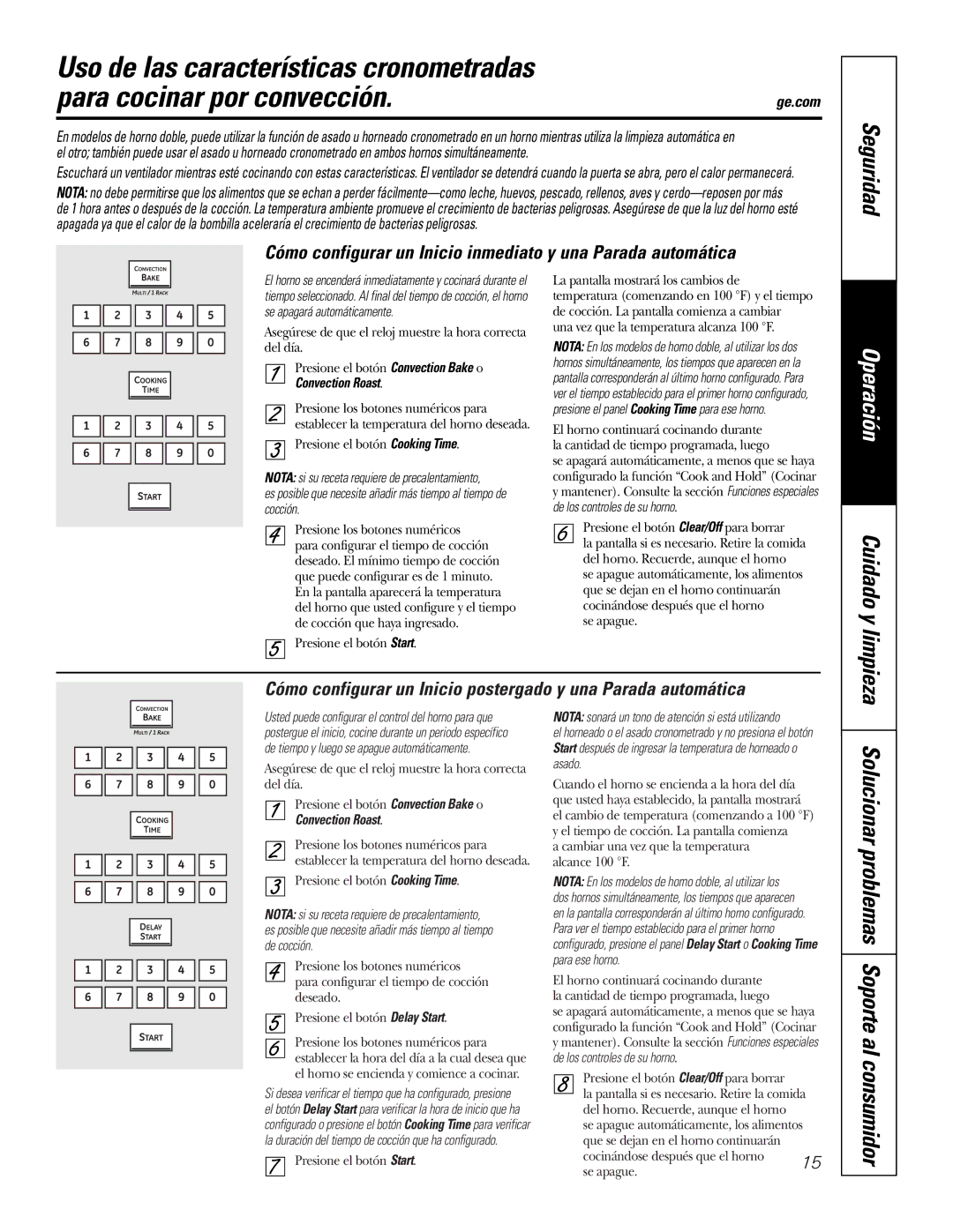 GE PK91627 manual Solucionar problemas Soporte al consumidor, Ge.com 