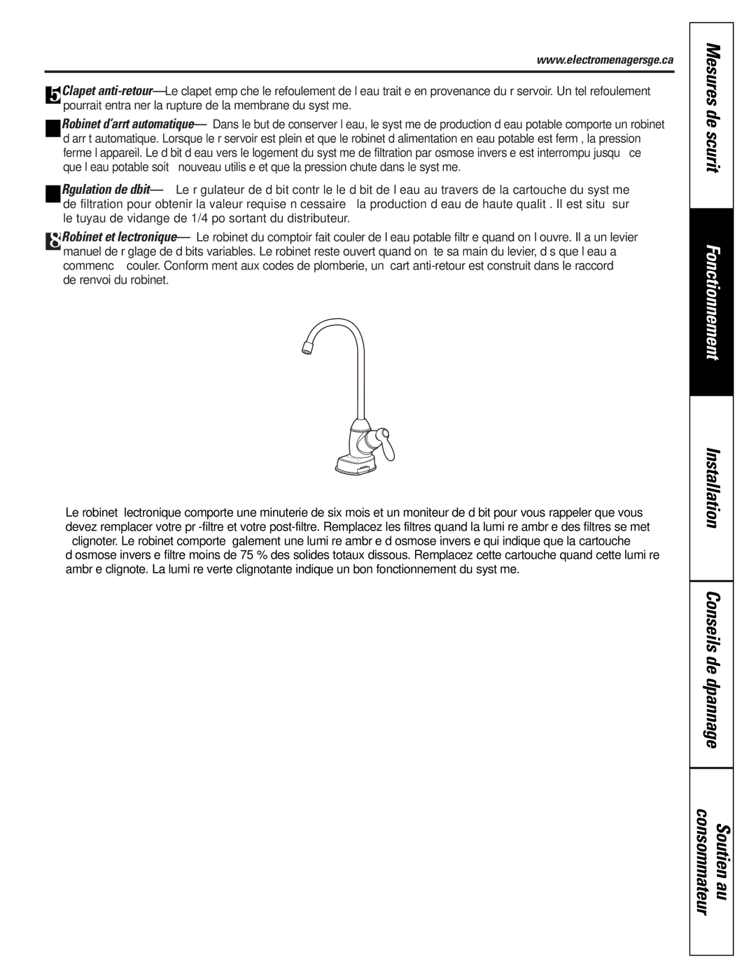 GE PNRQ21LRB, PNRQ21LBN owner manual Fonctionnement 