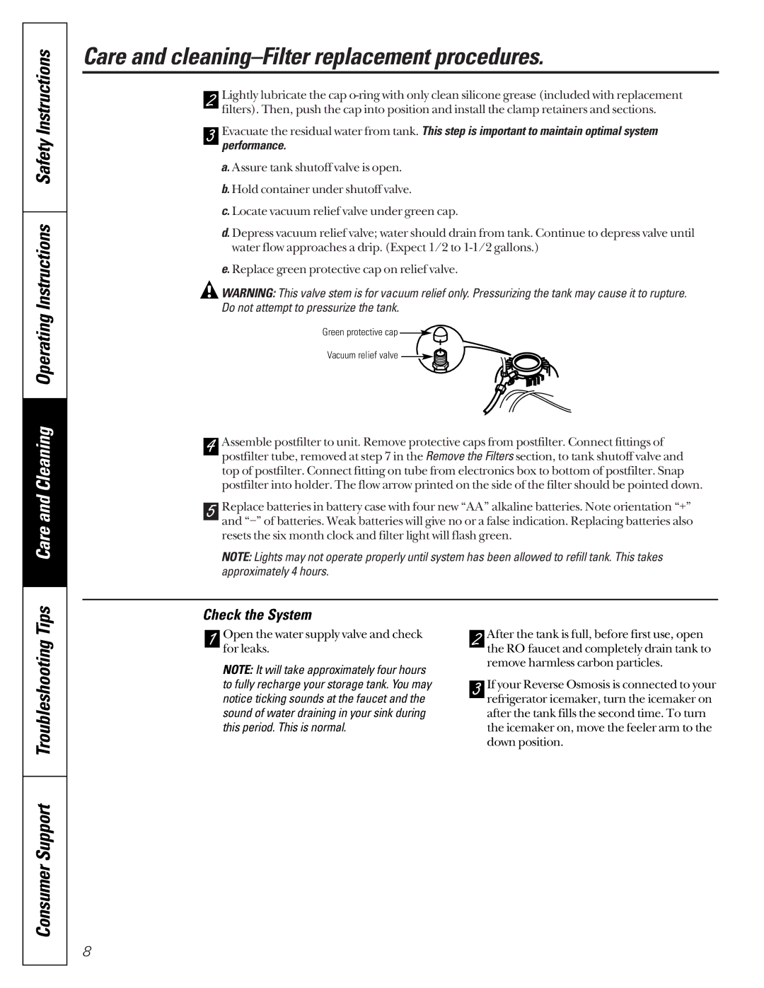 GE PNRV18ZBB01, PNRV18ZWW01, PNRV18ZWH01, PNRV18ZBL01, PNRV18ZCC01 owner manual 