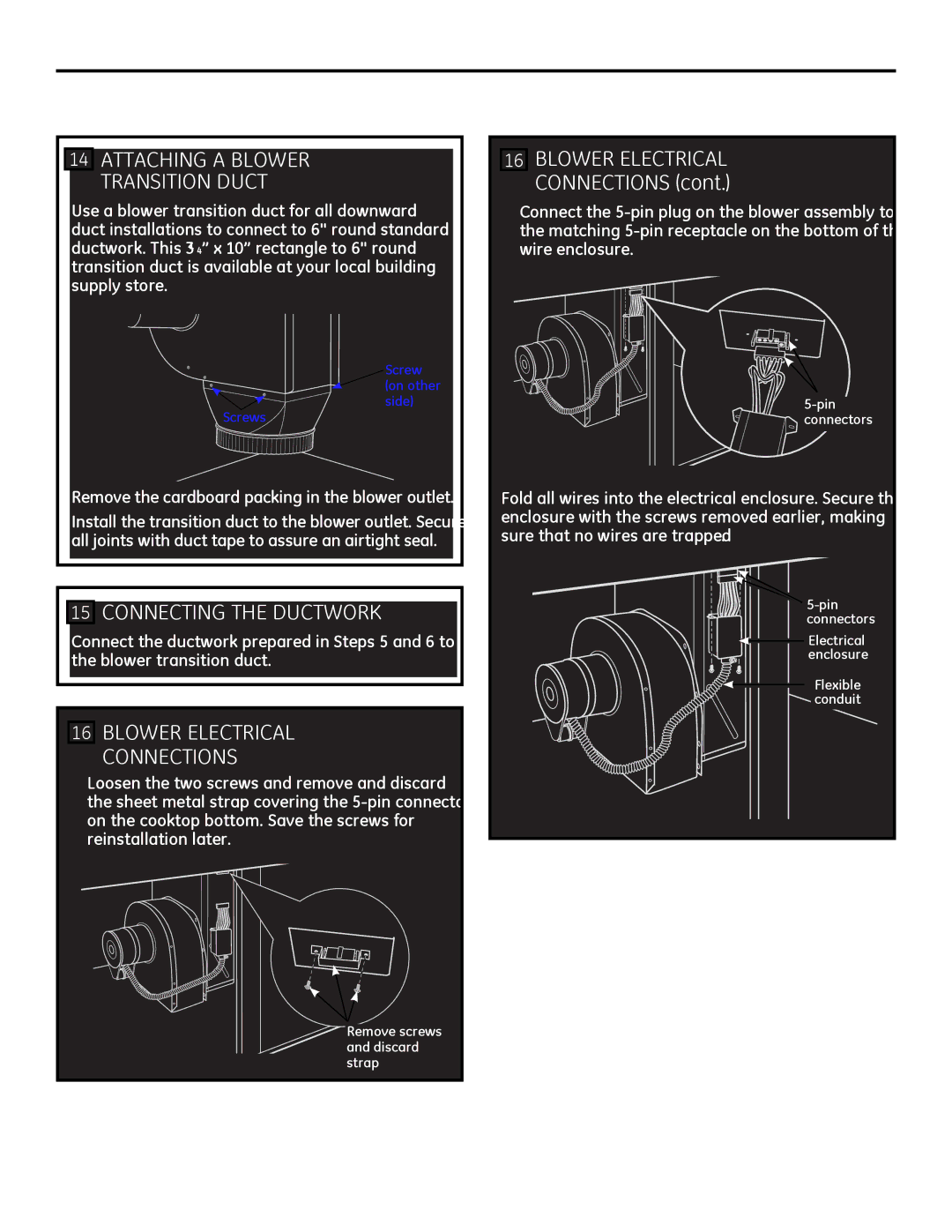 GE PP989 75$16,7,218&7,  &211&7,1*7+8&725,  %/25/&75,&$/,  %/25/&75,&$/, 211&7,216FRQW 