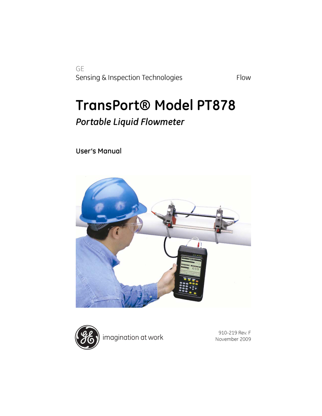 GE user manual TransPort Model PT878, User’s Manual 