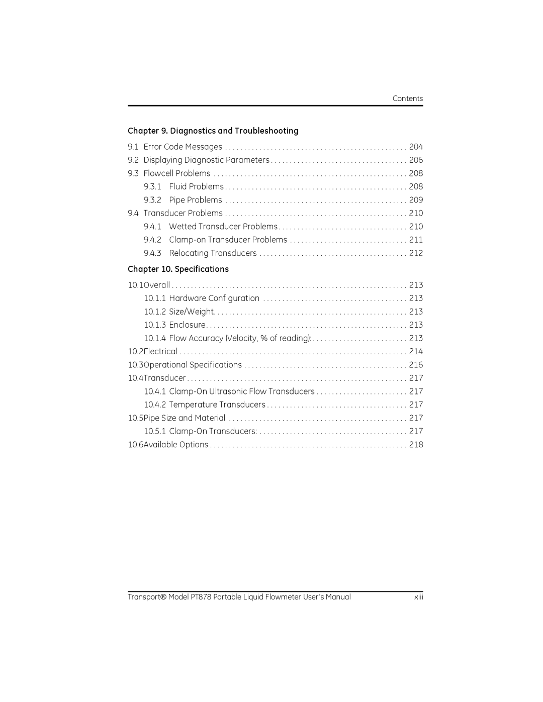 GE PT878 user manual Diagnostics and Troubleshooting 