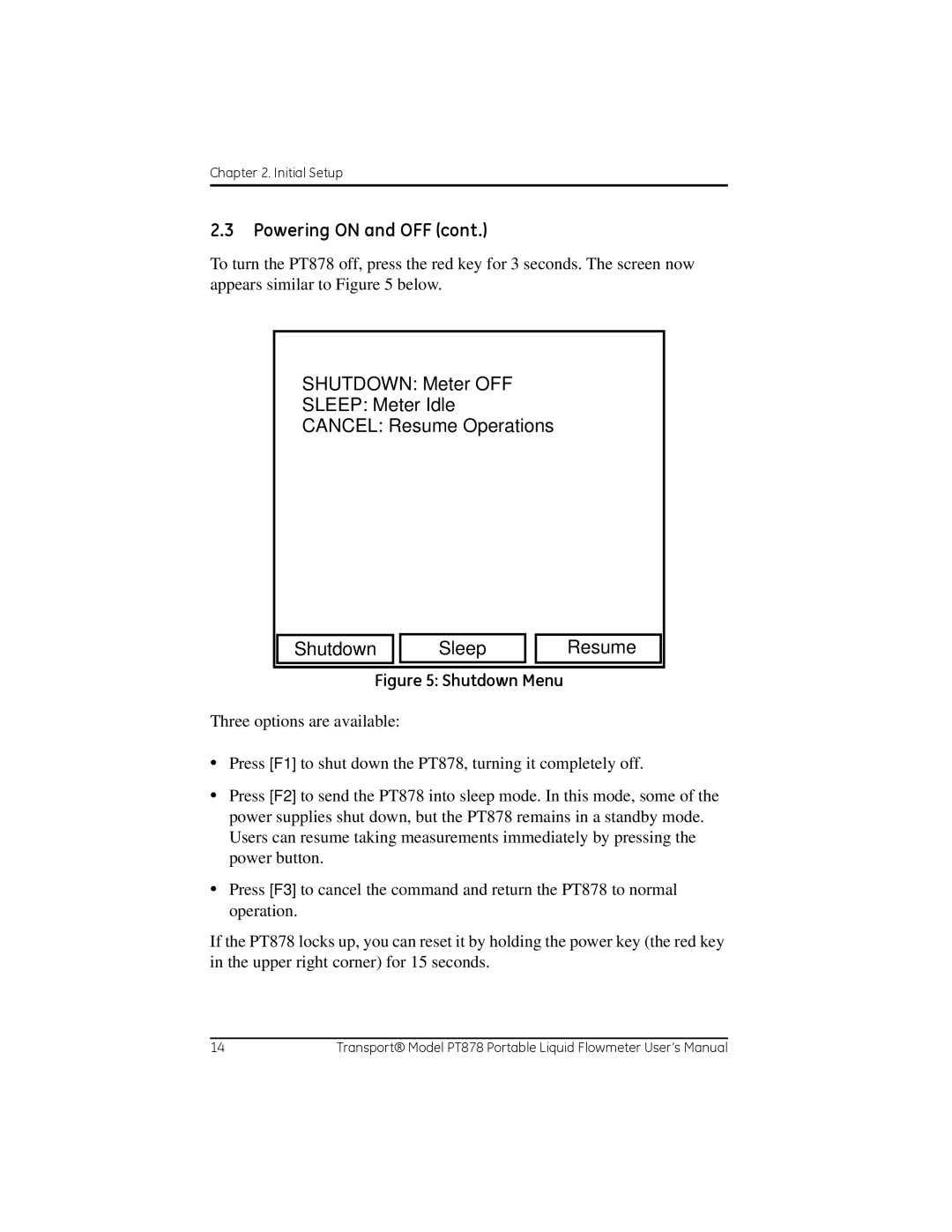 GE PT878 user manual Velocity, ft/s 