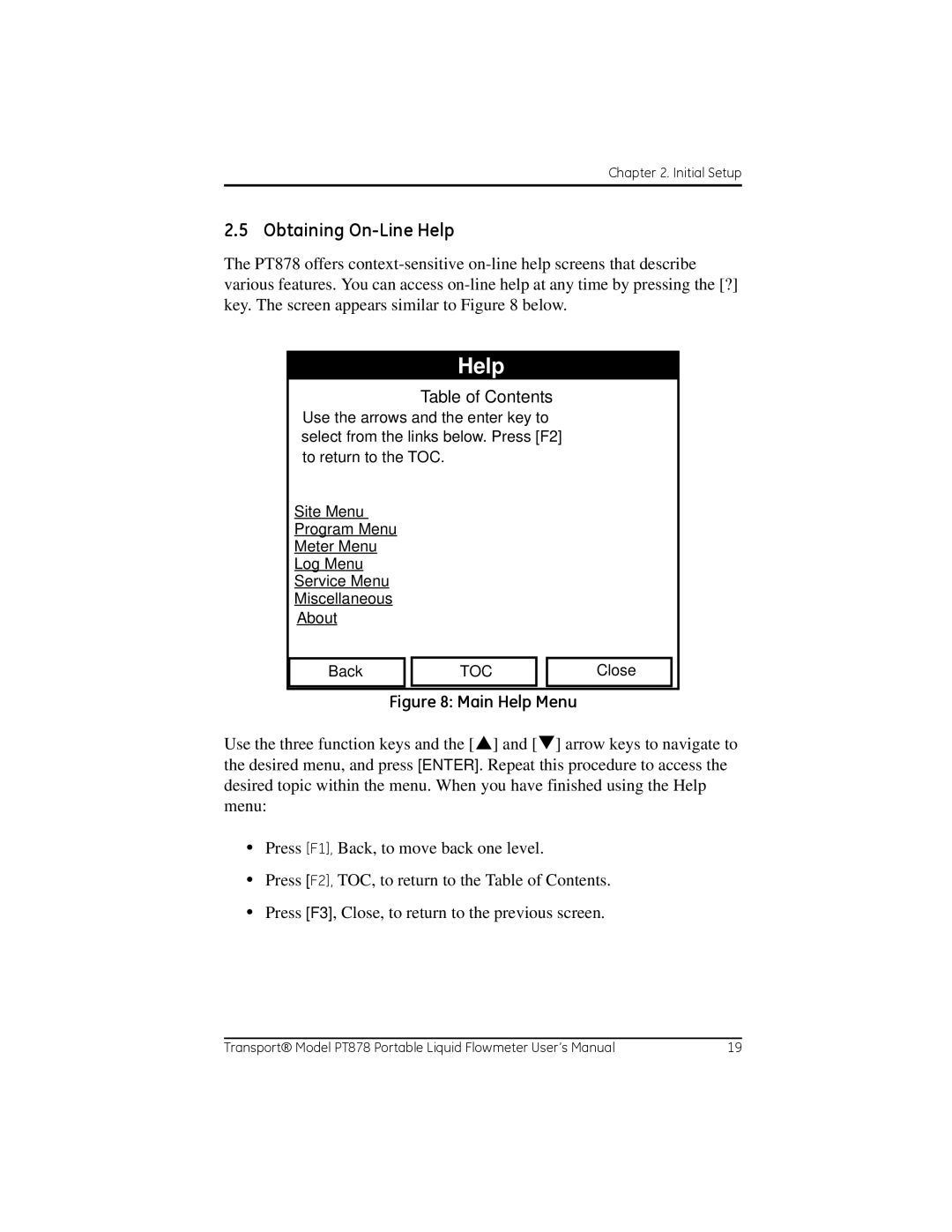 GE PT878 user manual Help 