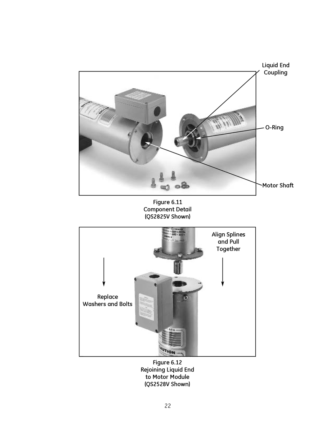 GE QS2800V, QS1800V manual 