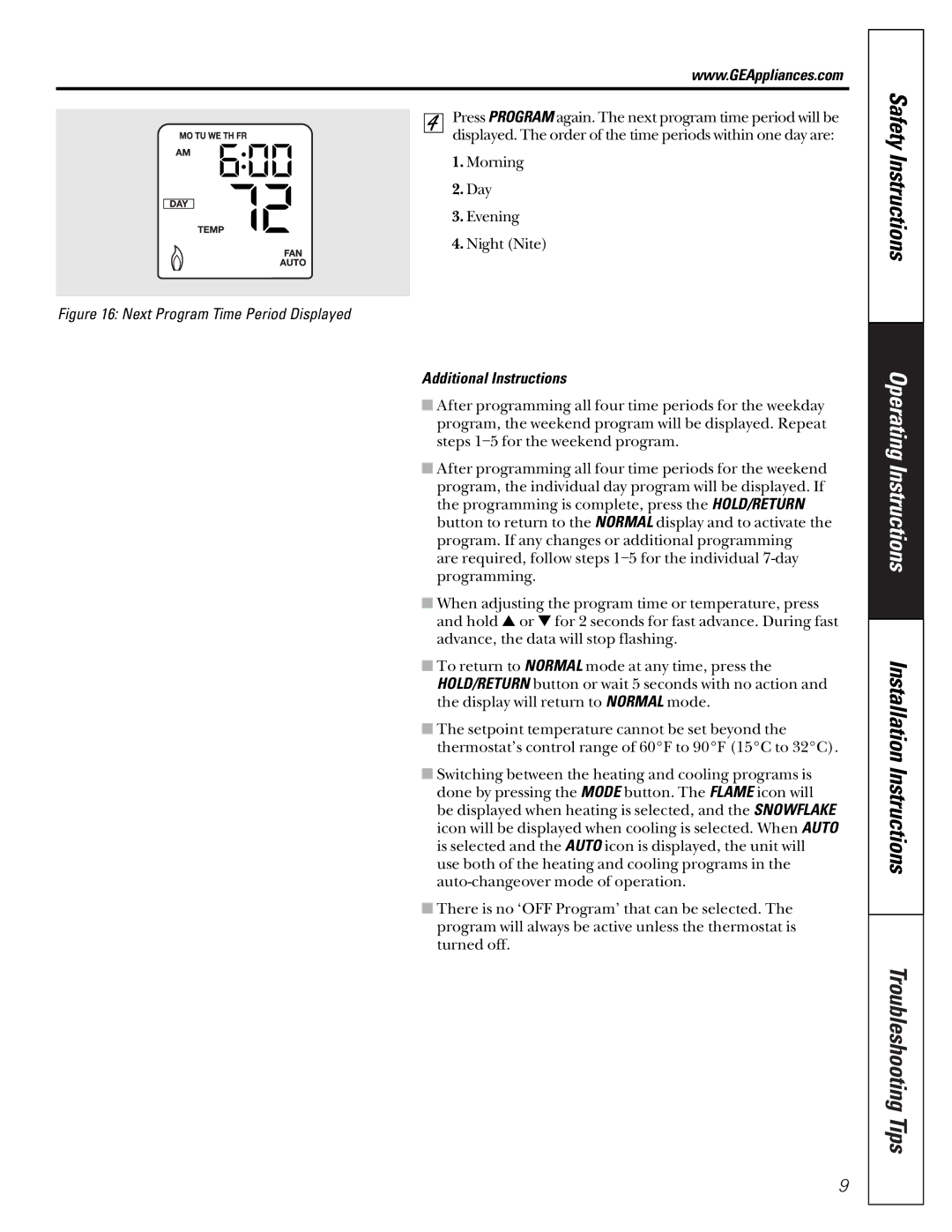 GE RAK147P1. RAL163P1 installation instructions Additional Instructions 