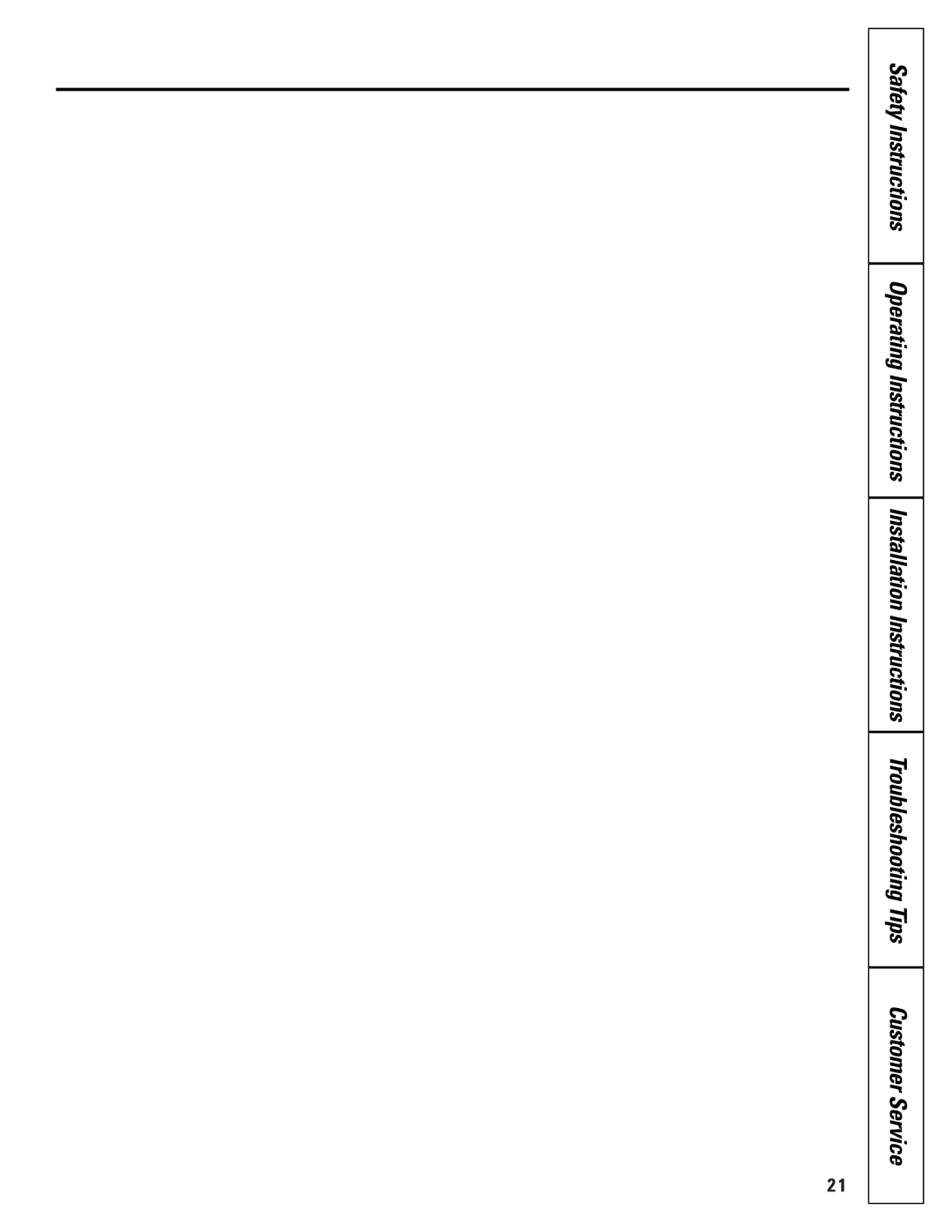 GE SH208 owner manual Safety Instructions, Troubleshooting Tips Customer Service 