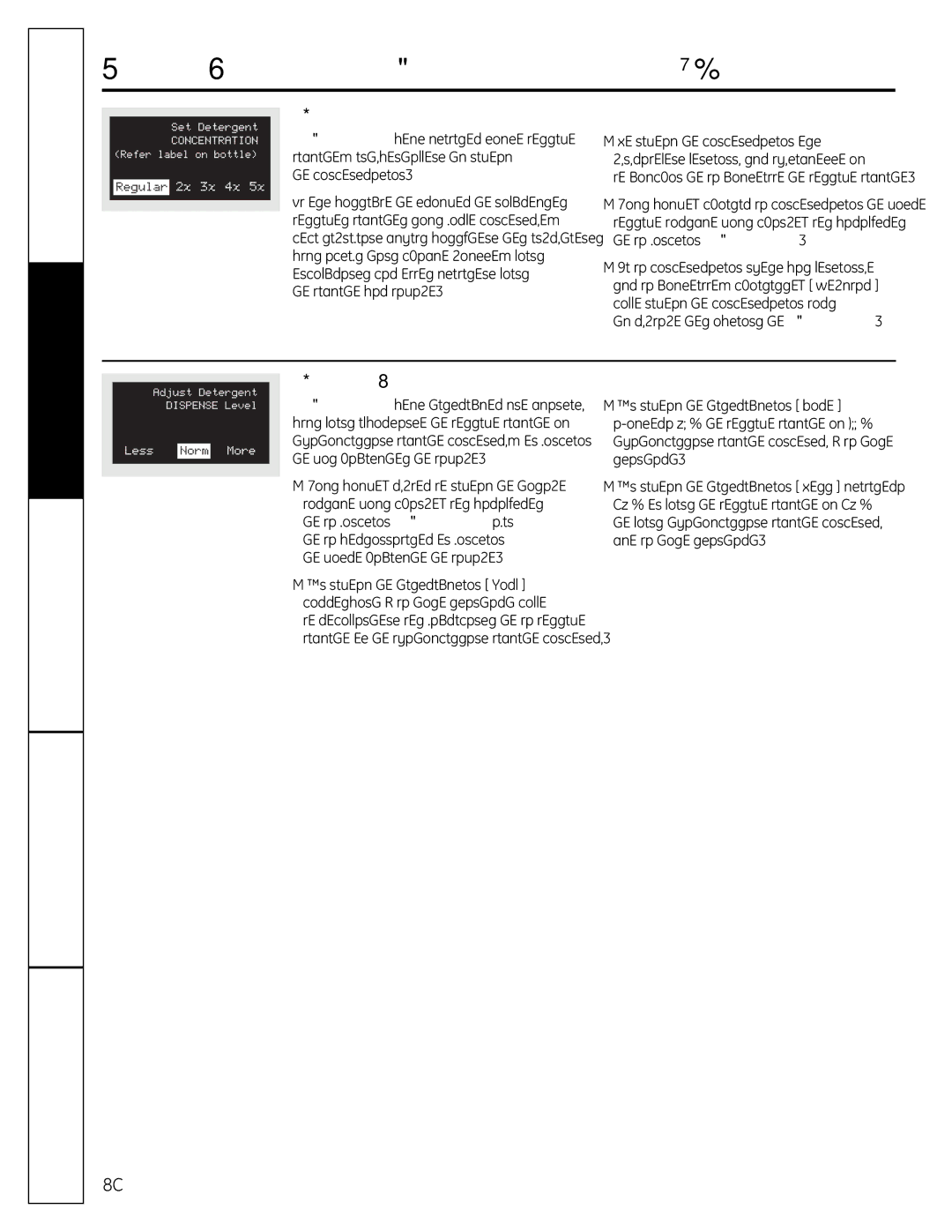 GE SPBD880 installation instructions Sécurité, Mesures de, Niveau de concentration, Niveau de distribution 