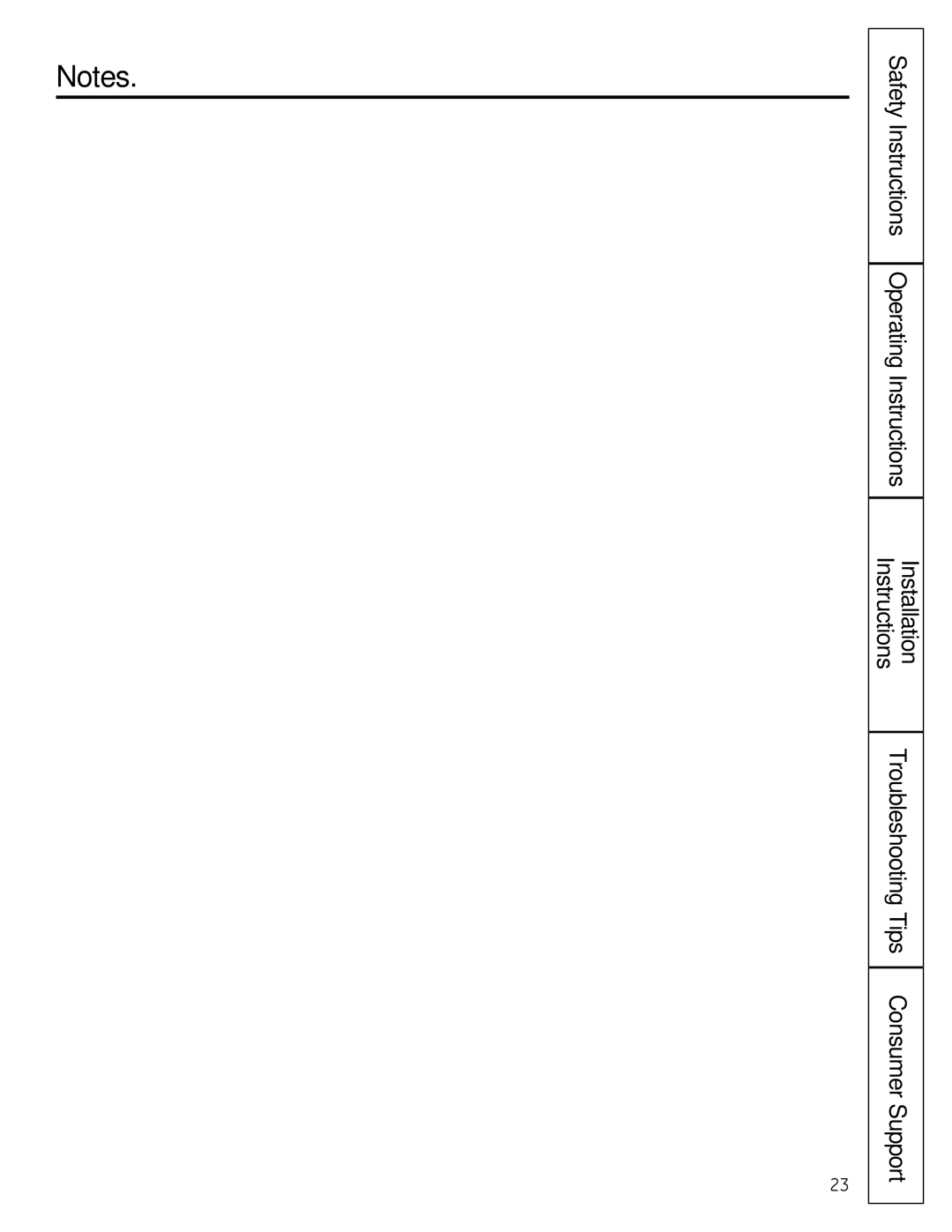 GE SPBD880 installation instructions Safety Instructions 