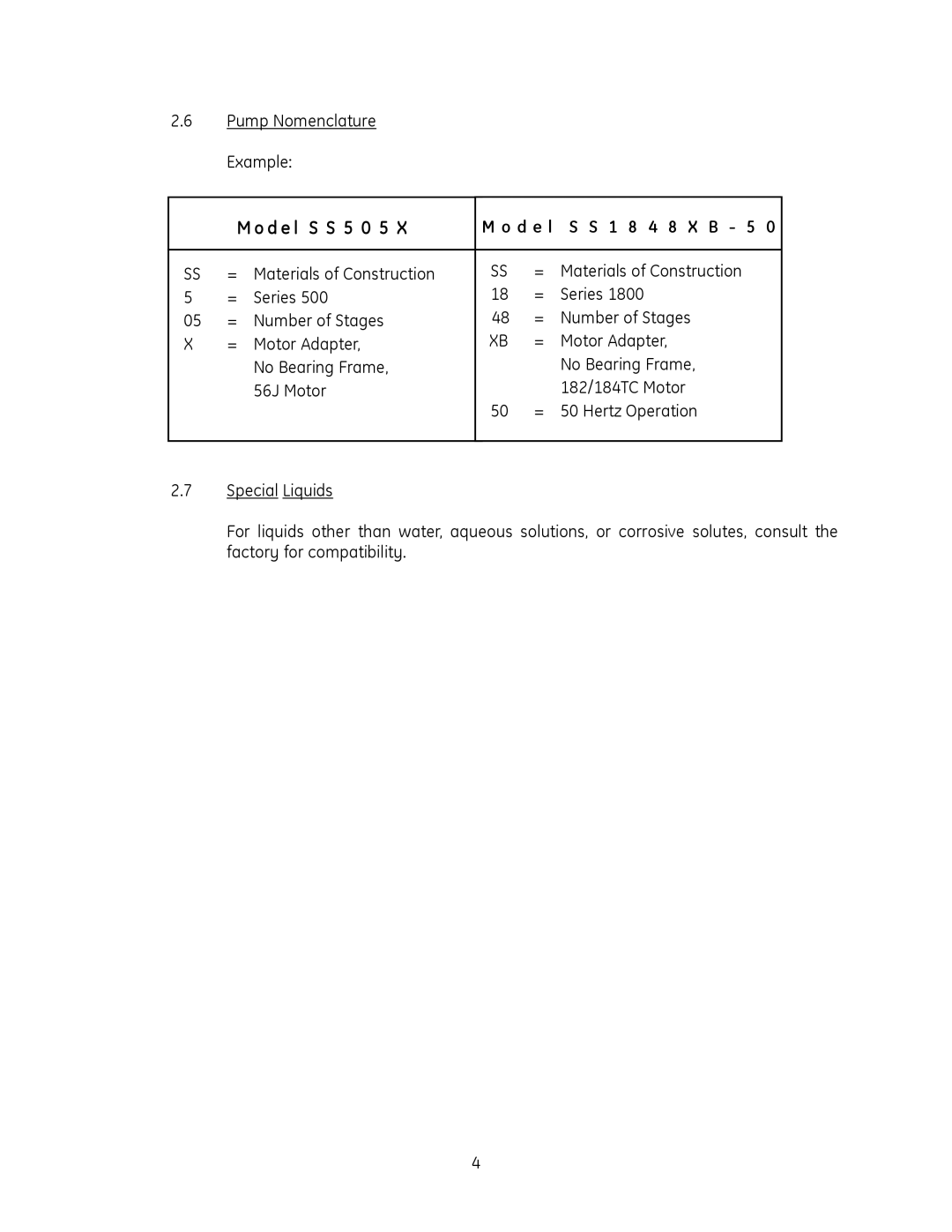 GE SS1800, SS1000, SS500 manual D e l S S 5 0 5, D e l S S 1 8 4 8 X B 5 