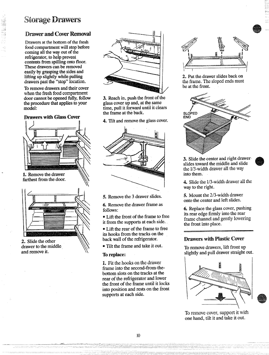 GE TBW25 manual Dmwem witi Gl*s Cover 