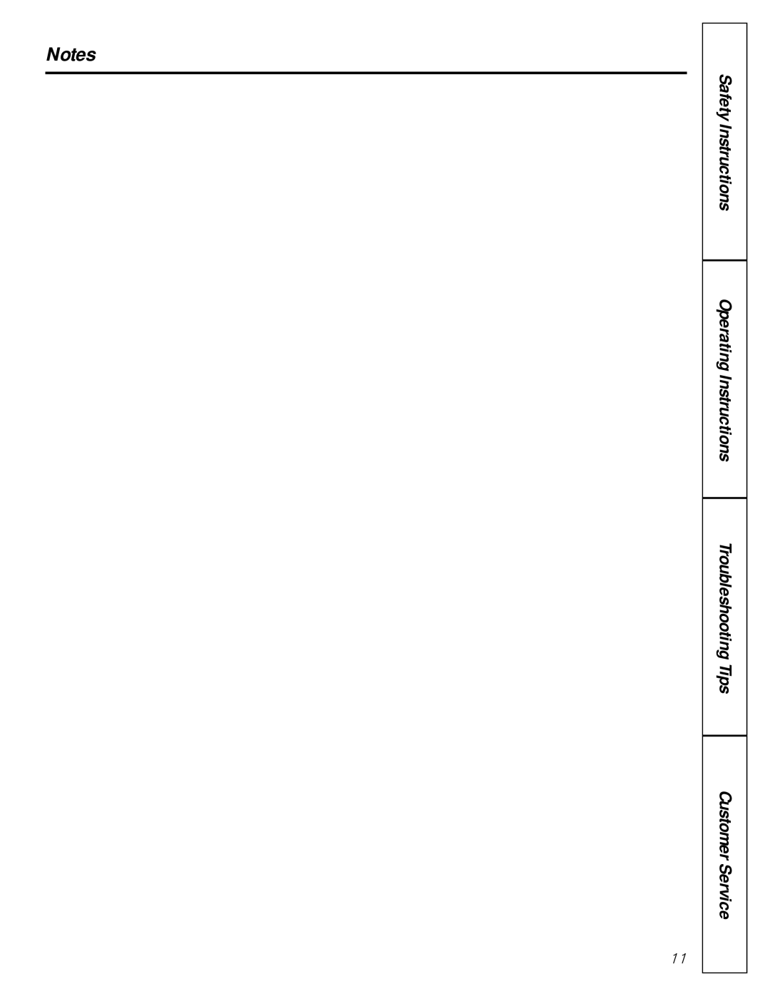 GE VBSR1070, VJSR2070, VBXR2070, VBSR2060, VBXR1060, YBXR2070, YBXR1060, YJSR2070, 175D1807P239 owner manual 