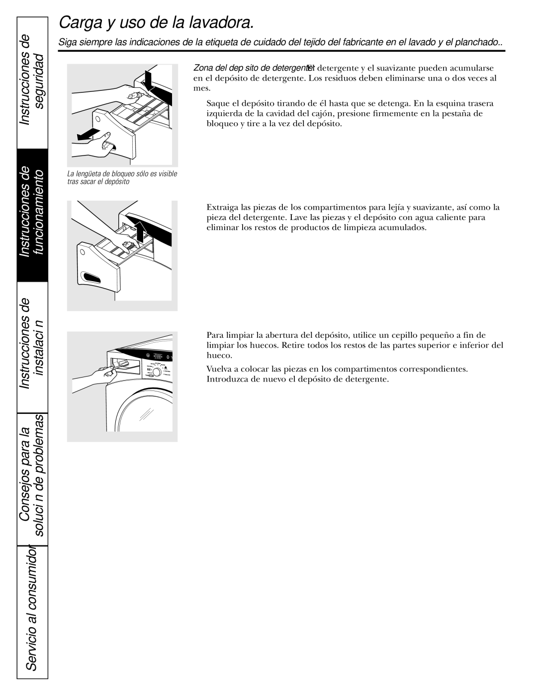 GE WBVH5200 operating instructions Instrucciones de Seguridad 