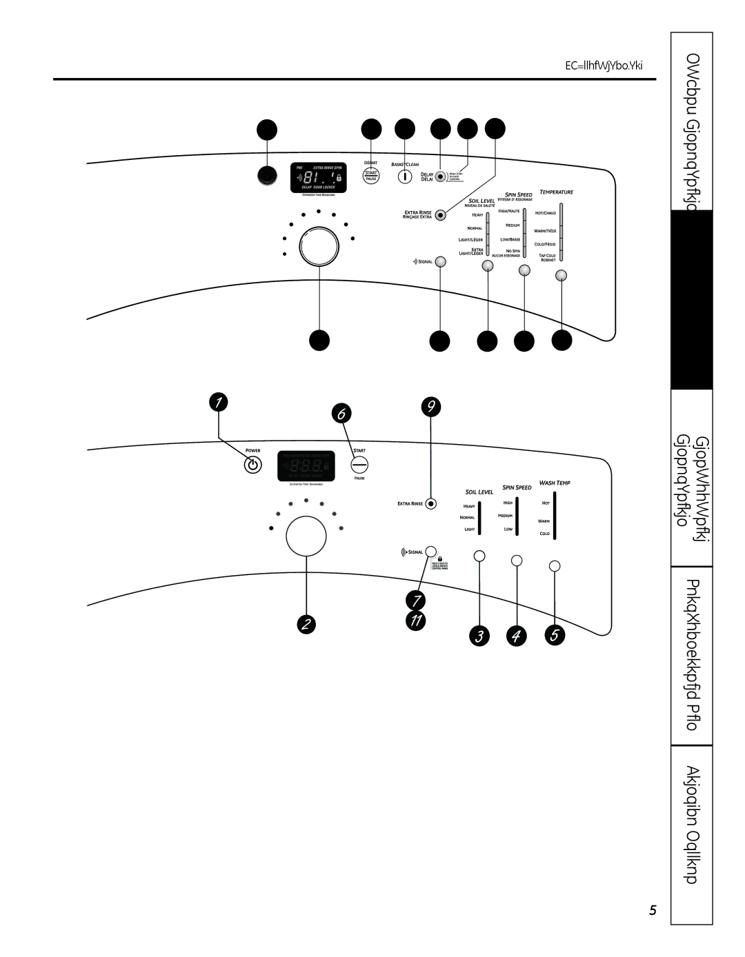 GE GFWN1000, WBVH5300 installation instructions Safety Instructions Operating Instructions 