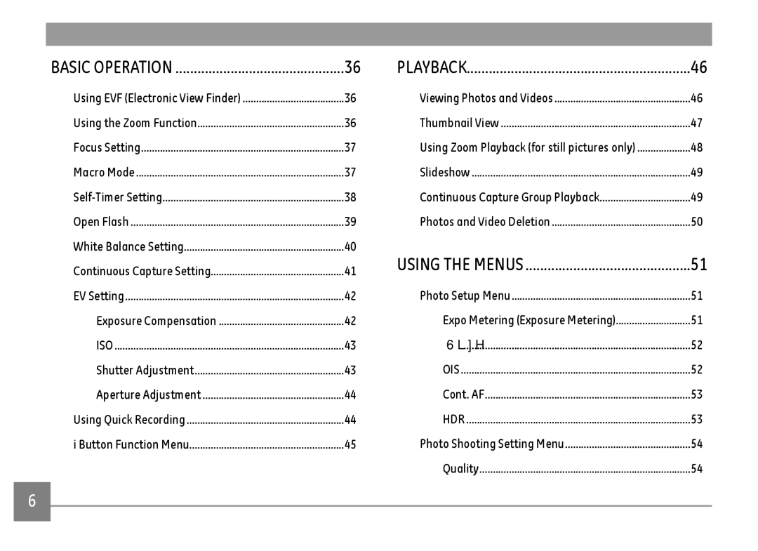 GE DSC-X600-BK-US-1 user manual Basic Operation Playback 