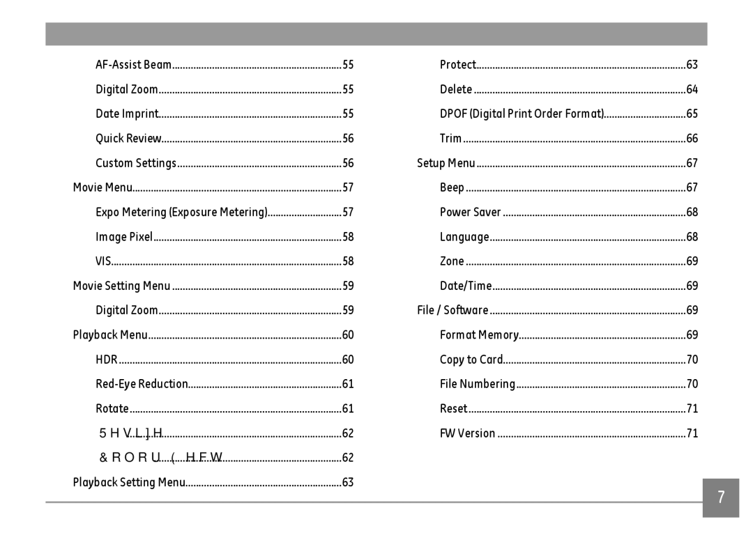 GE DSC-X600-BK-US-1 user manual Dpof Digital Print Order Format 