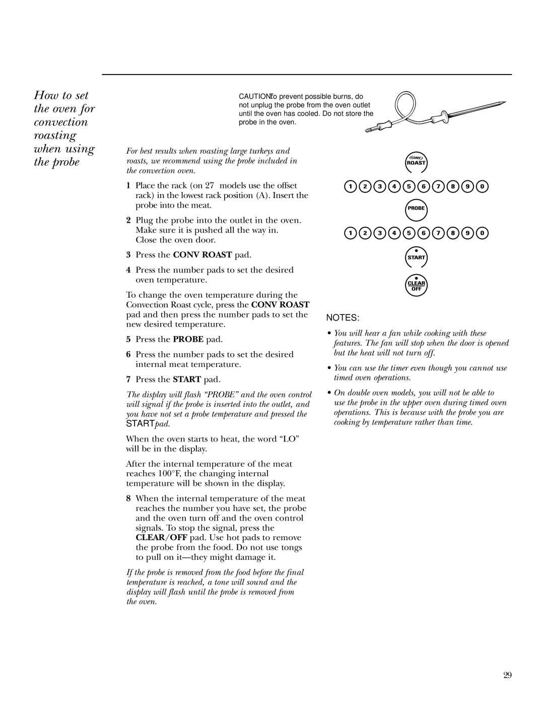 GE ZET938 30, ZEK958 27, ZET958 30, ZEK938 27 owner manual 