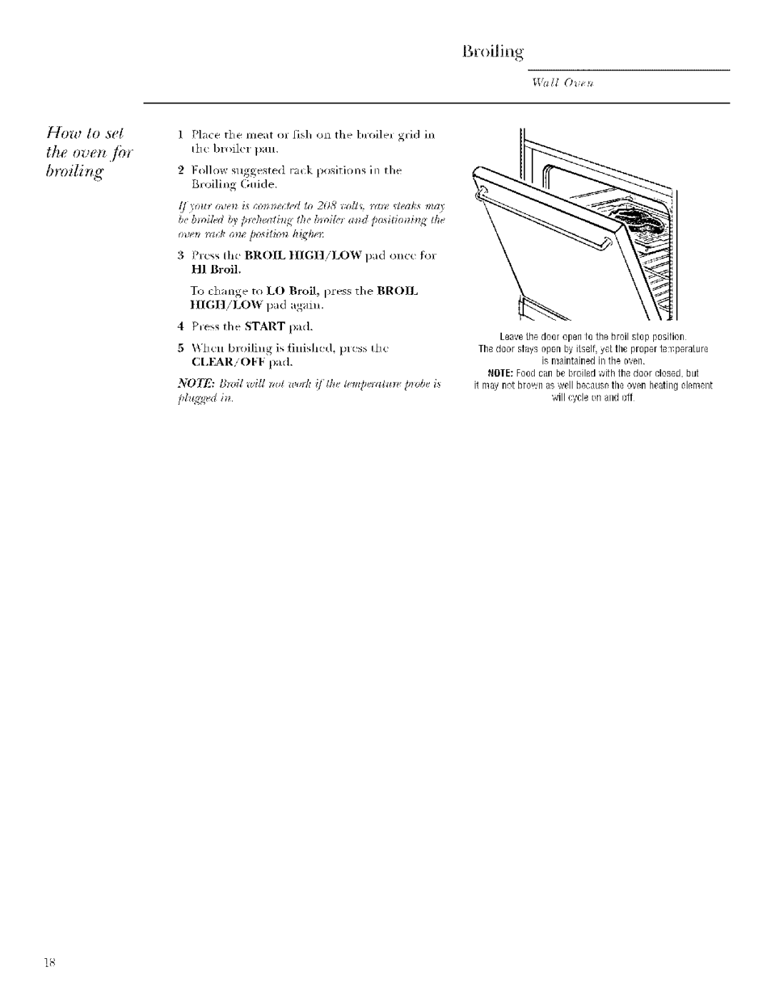 GE ZET958, ZET938 manual How to set Oven jbr broiling, Follow suggested rack positions Broiling Guide 