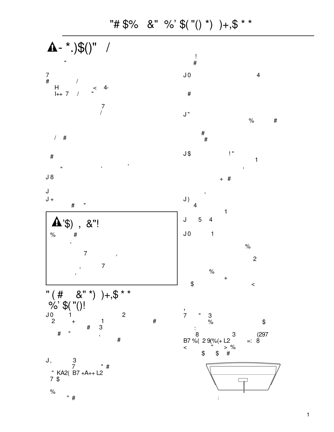 GE ZHU30, ZHU36 manual ¡Advertencia 