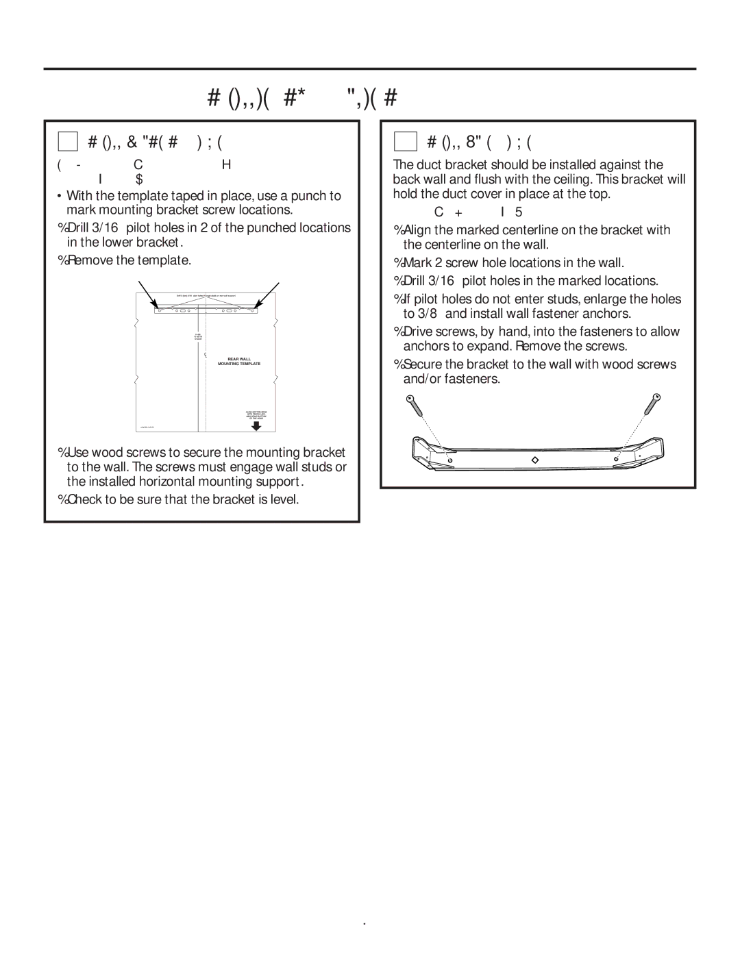 GE ZV900 installation instructions Install Mounting Bracket 