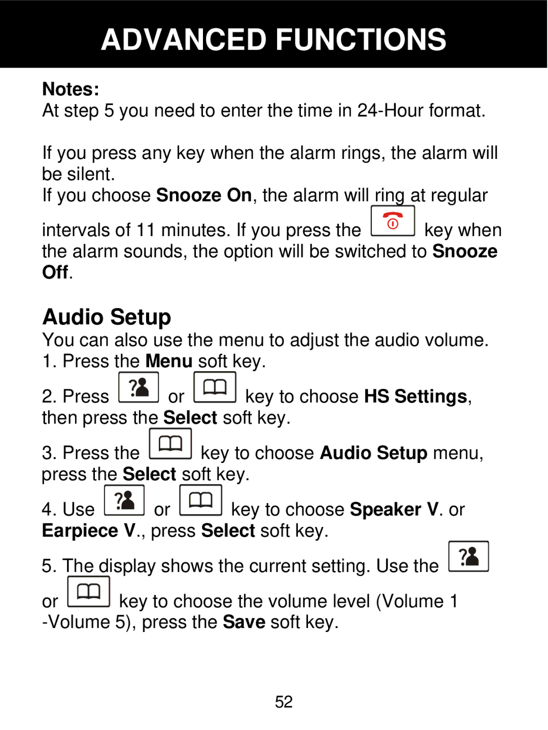 Geemarc 350 manual Audio Setup 