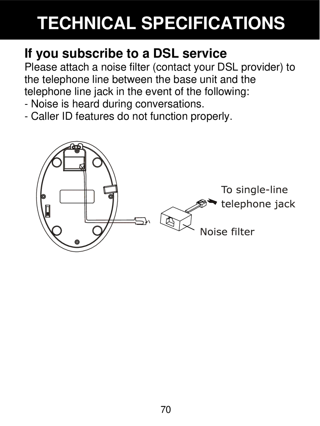 Geemarc 350 manual If you subscribe to a DSL service 