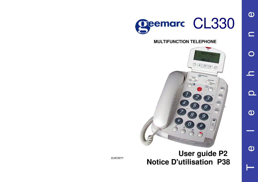 Geemarc CL330 manual 