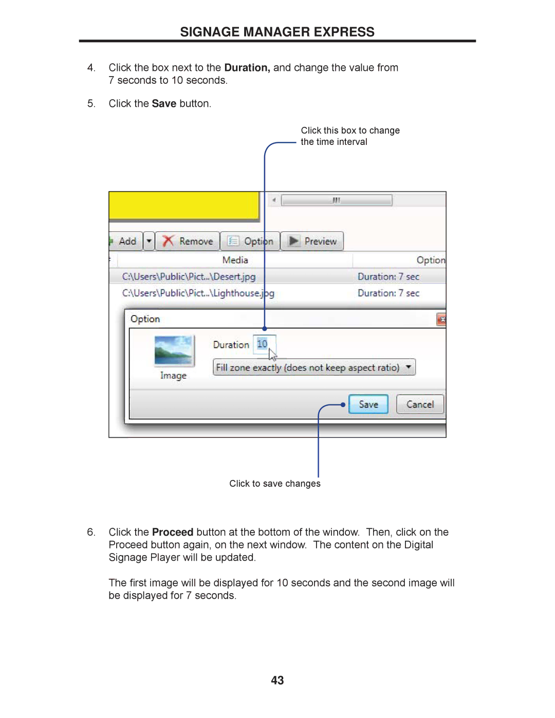 Gefen EXT-HD-DSWF manual Signage Manager Express 