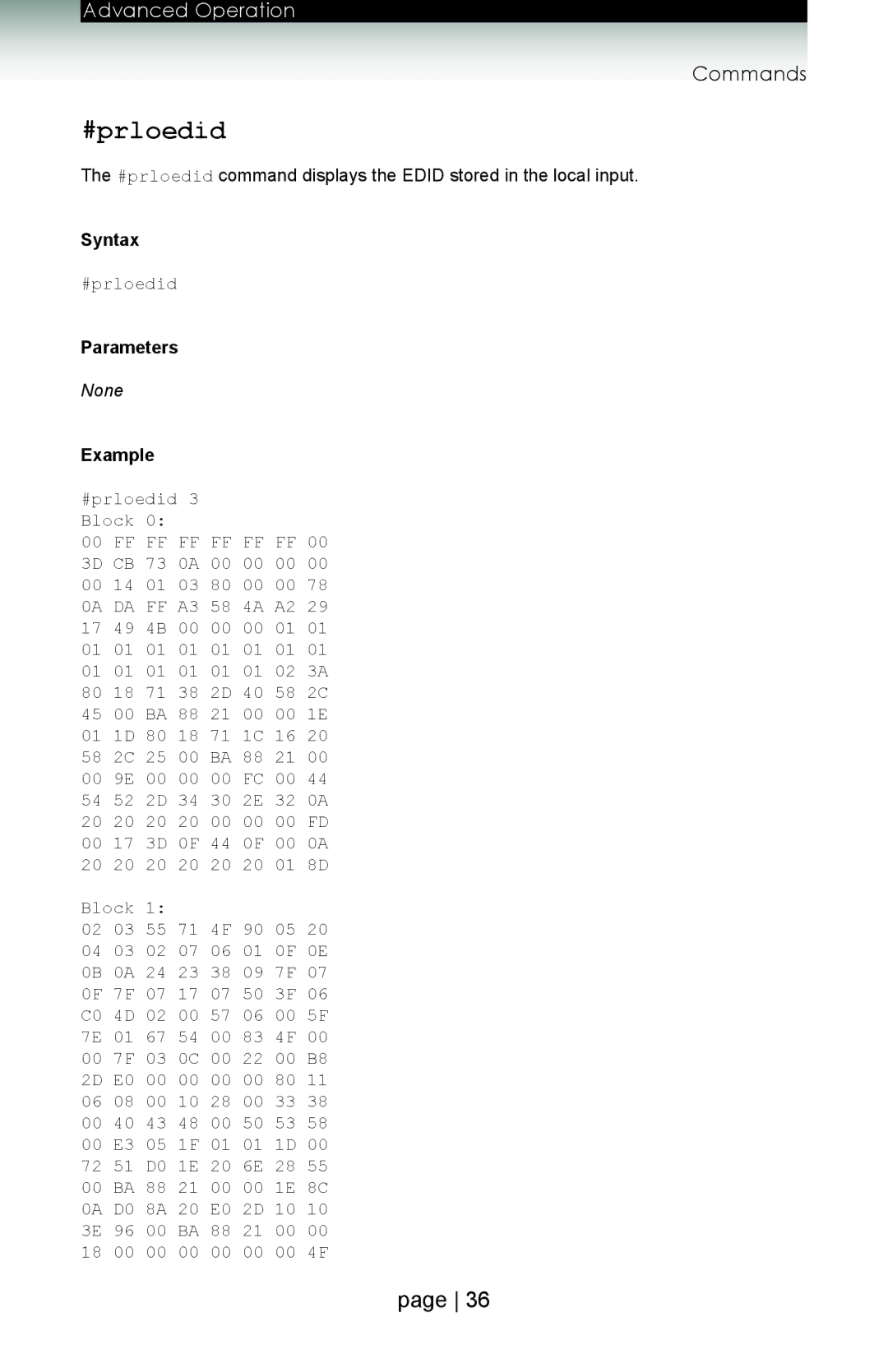 Gefen ext-hdboost-141 user manual #prloedid Block 