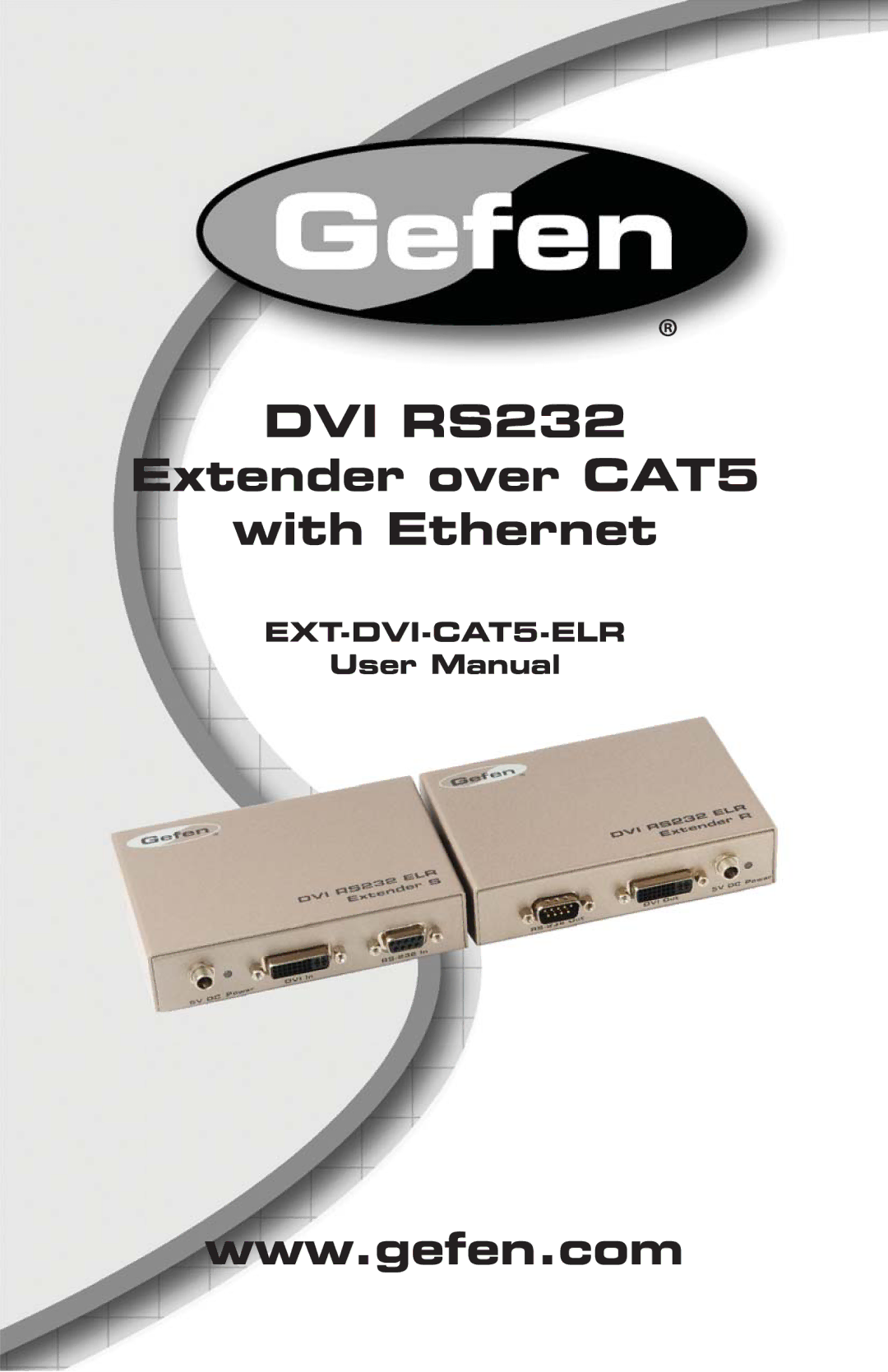 Gefen RS232 manual 