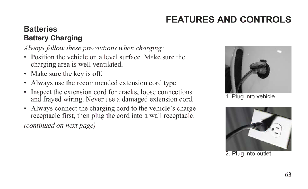 GEM 419C manual Frayed wiring. Never use a damaged extension cord 