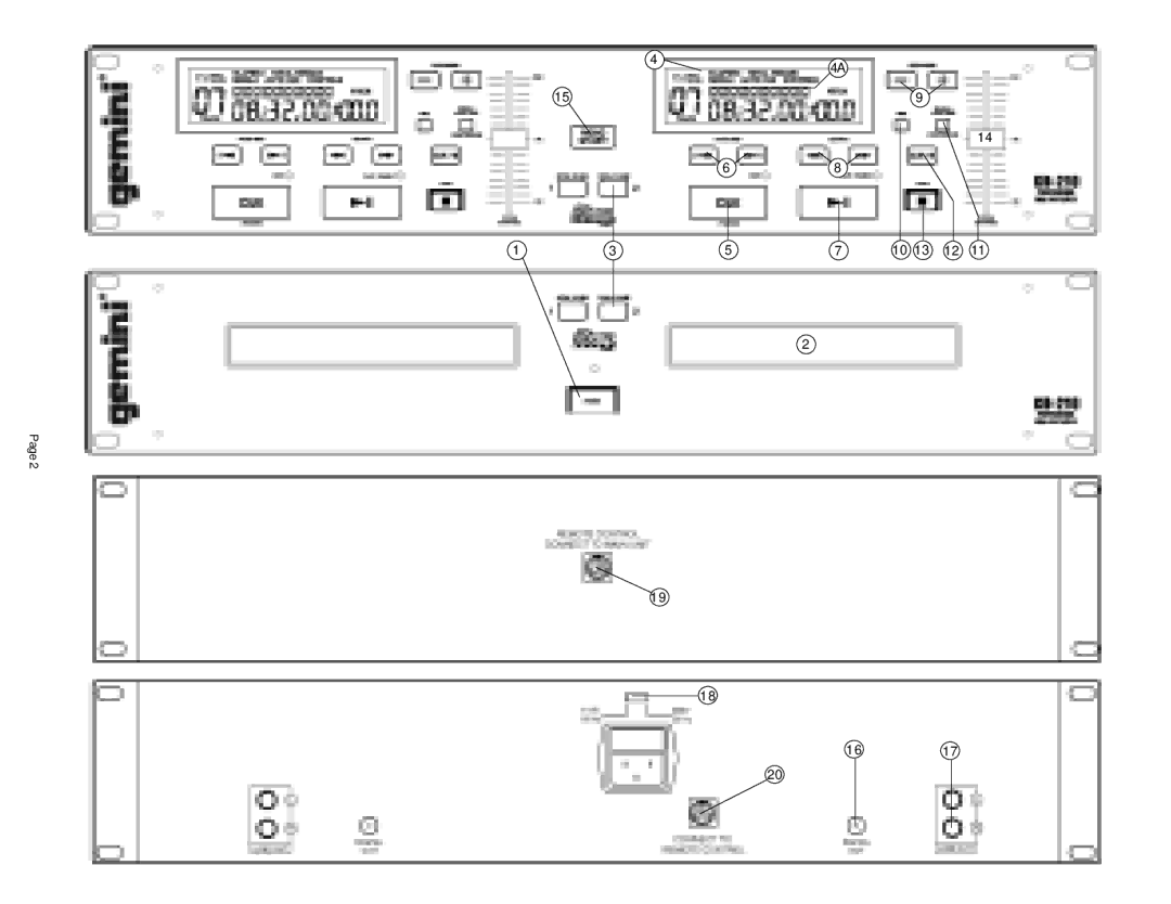 Gemini CD-210 manual 1617 