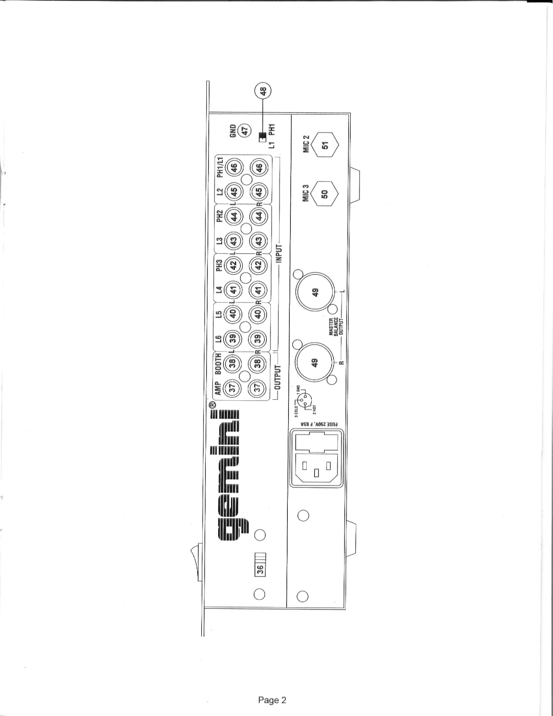 Gemini CDM-1000 manual 