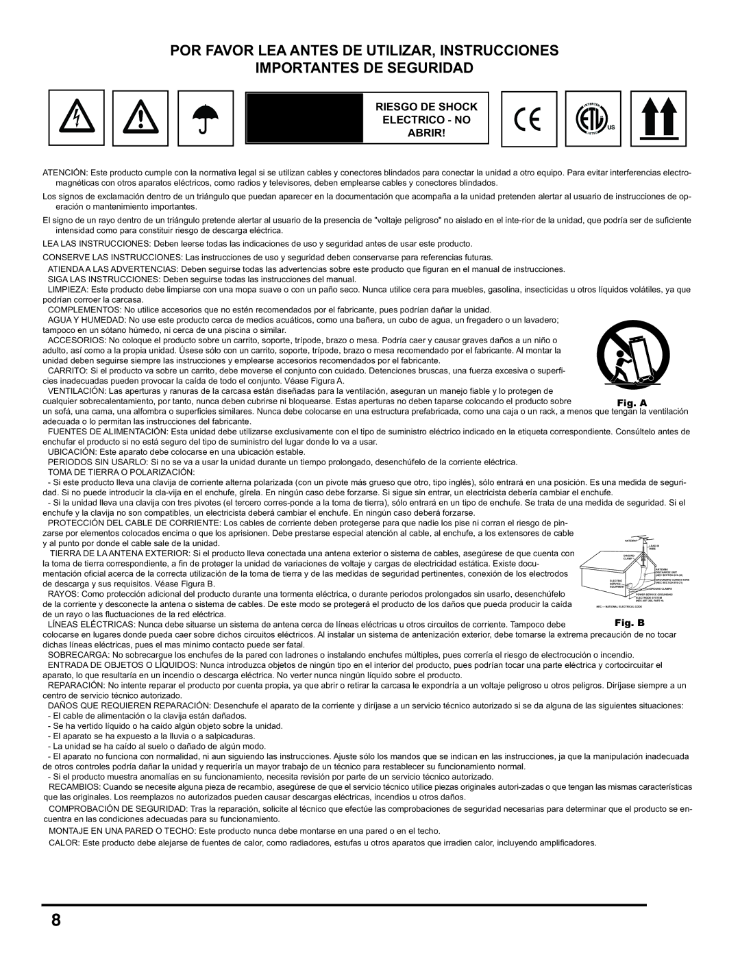 Gemini CDM-3200 manual POR Favor LEA, Importantes DE Seguridad 