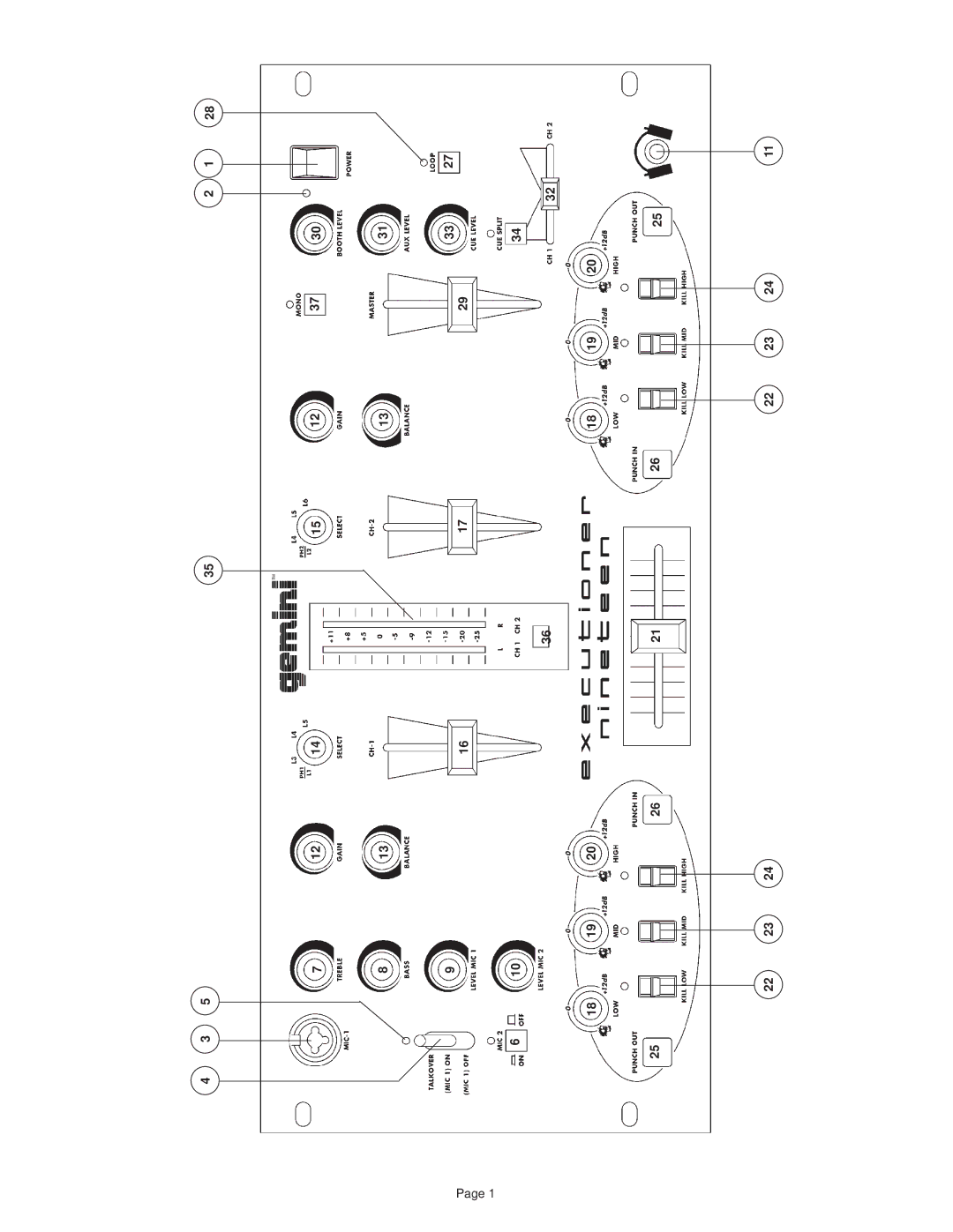 Gemini KL-19 manual 