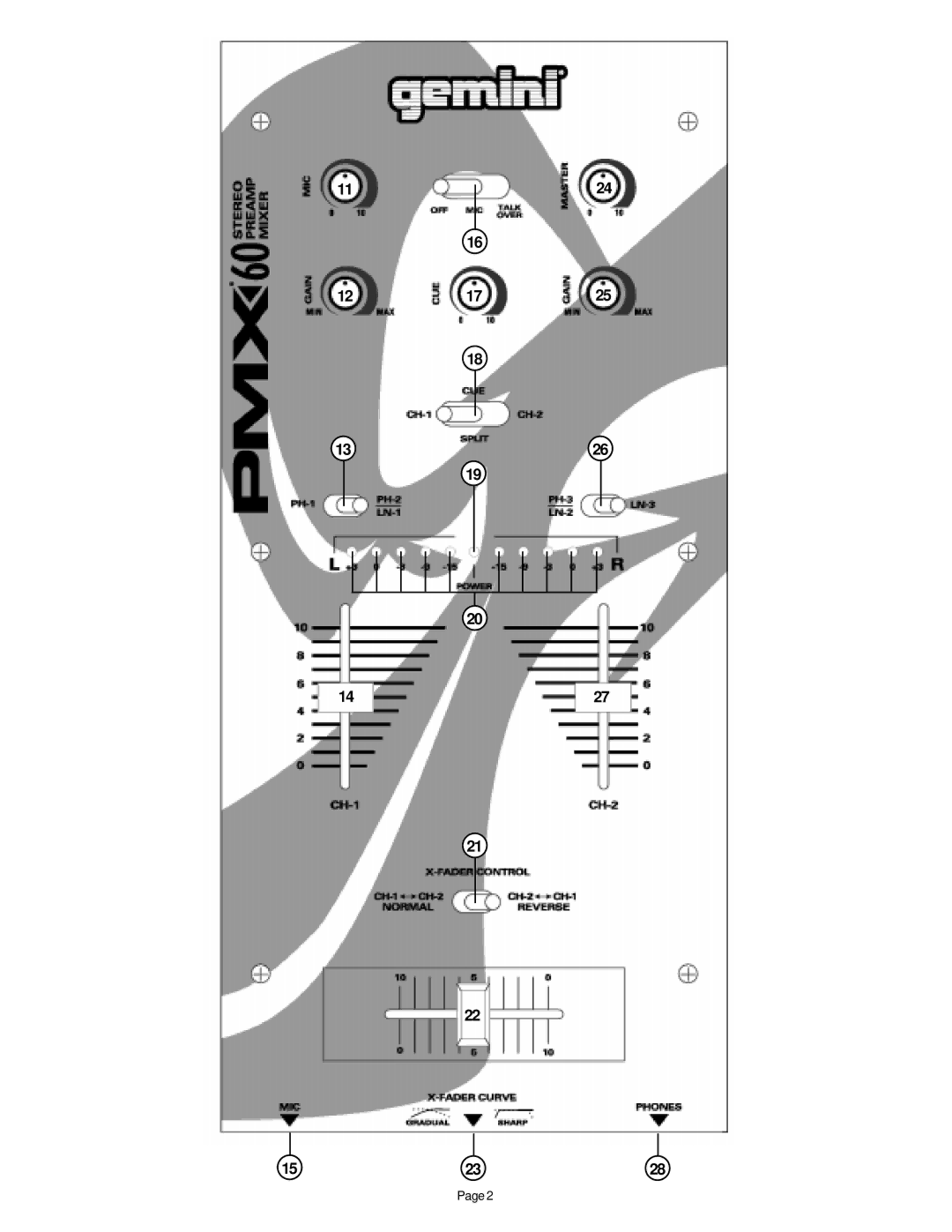 Gemini Mixer manual 