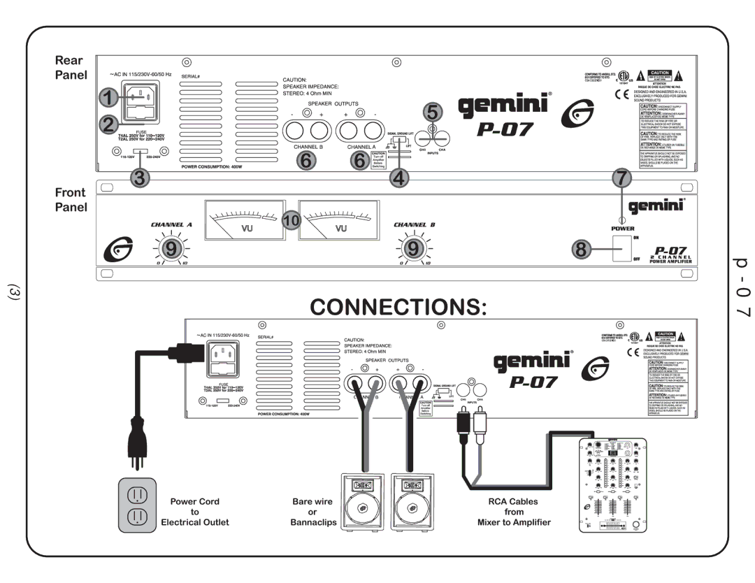 Gemini P-07 manual 