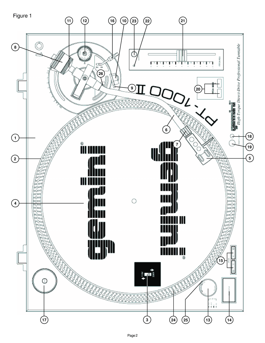 Gemini PT-1000 II manual 