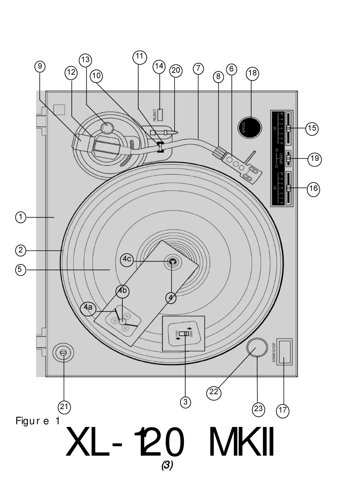 Gemini XL-120MKII manual XL-120 Mkii 