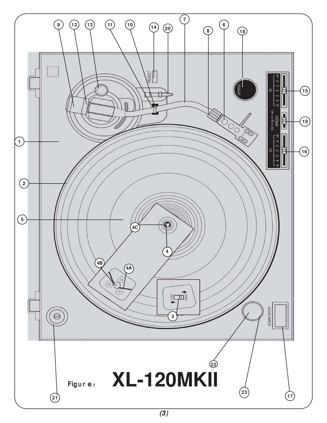 Gemini XL-120Mkll manual Figure.1 XL-120MKII 