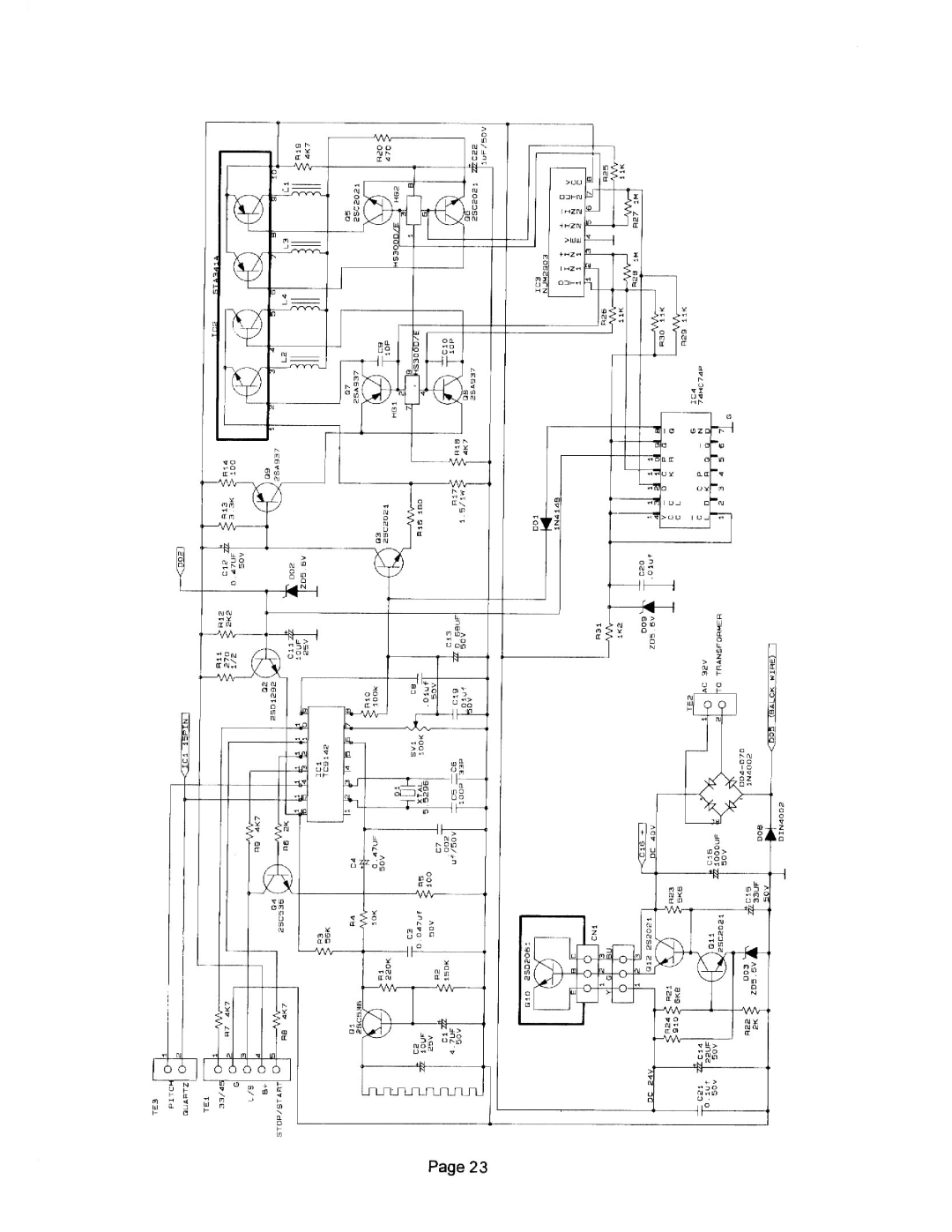 Gemini XL-1800Q IV manual 