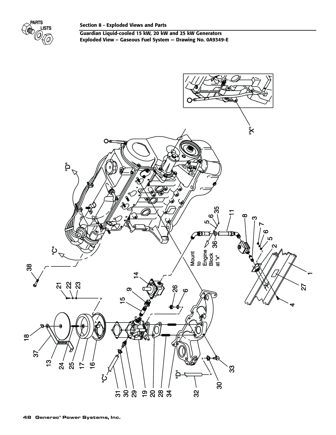 Generac 004371-2, 004188-1, 004475-1, 004474-1, 004370-2, 004189-1 owner manual Generac Power Systems, Inc 