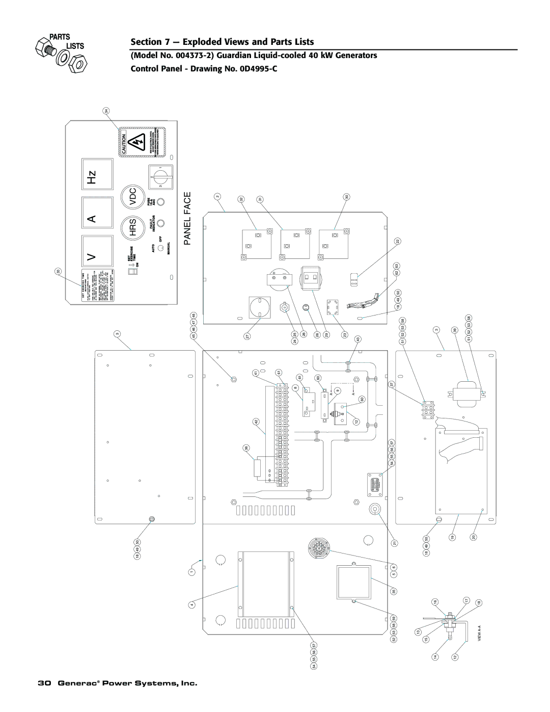 Generac 004373-2, 004626-1, 004626-1, 004373-2 owner manual Hrs, Power Systems Inc 