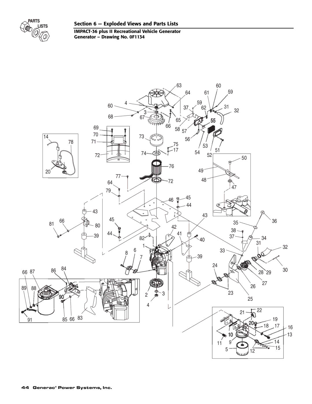 Generac 00941-4 owner manual 85 66 19 8 