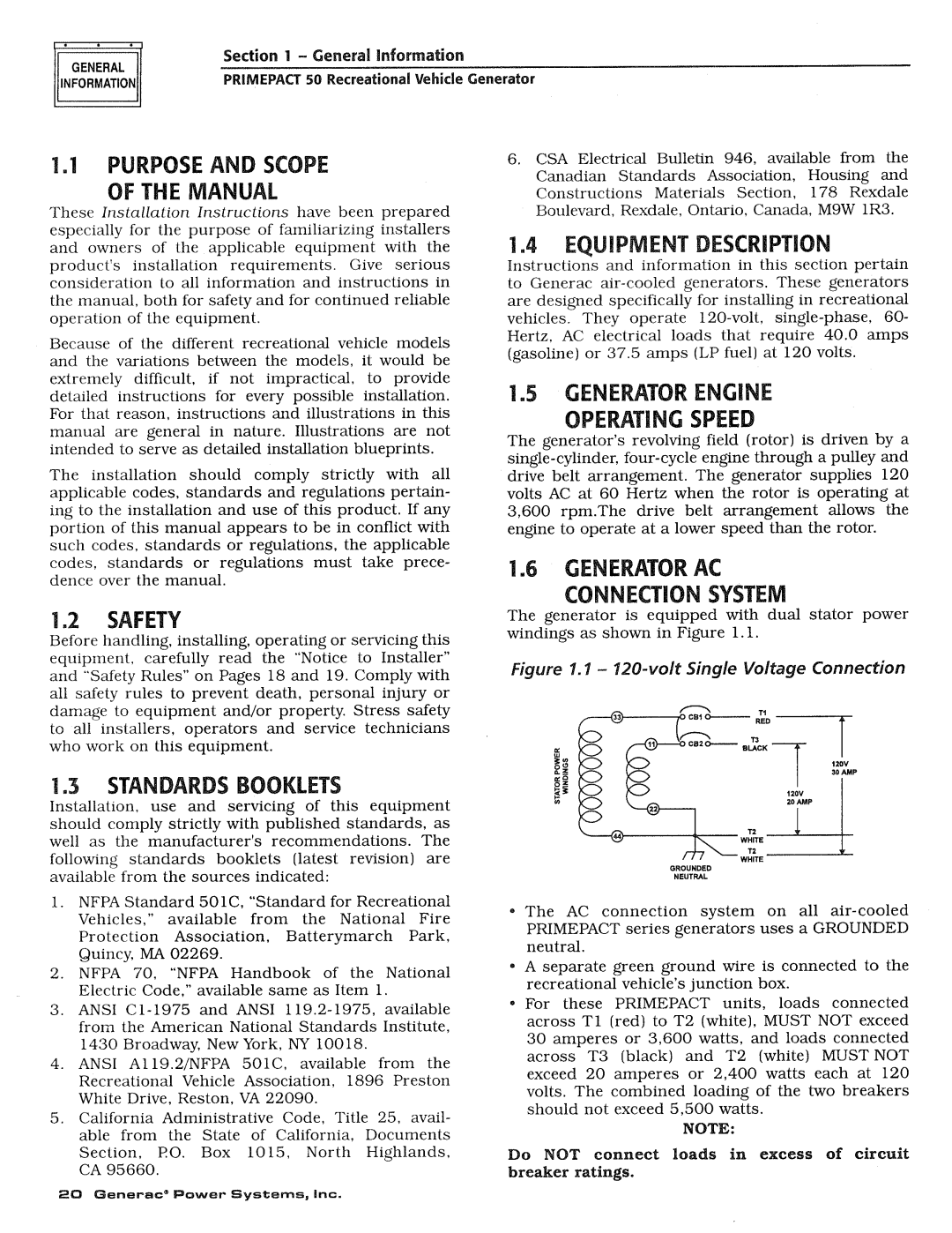 Generac 02010-1, 04164-1 manual 