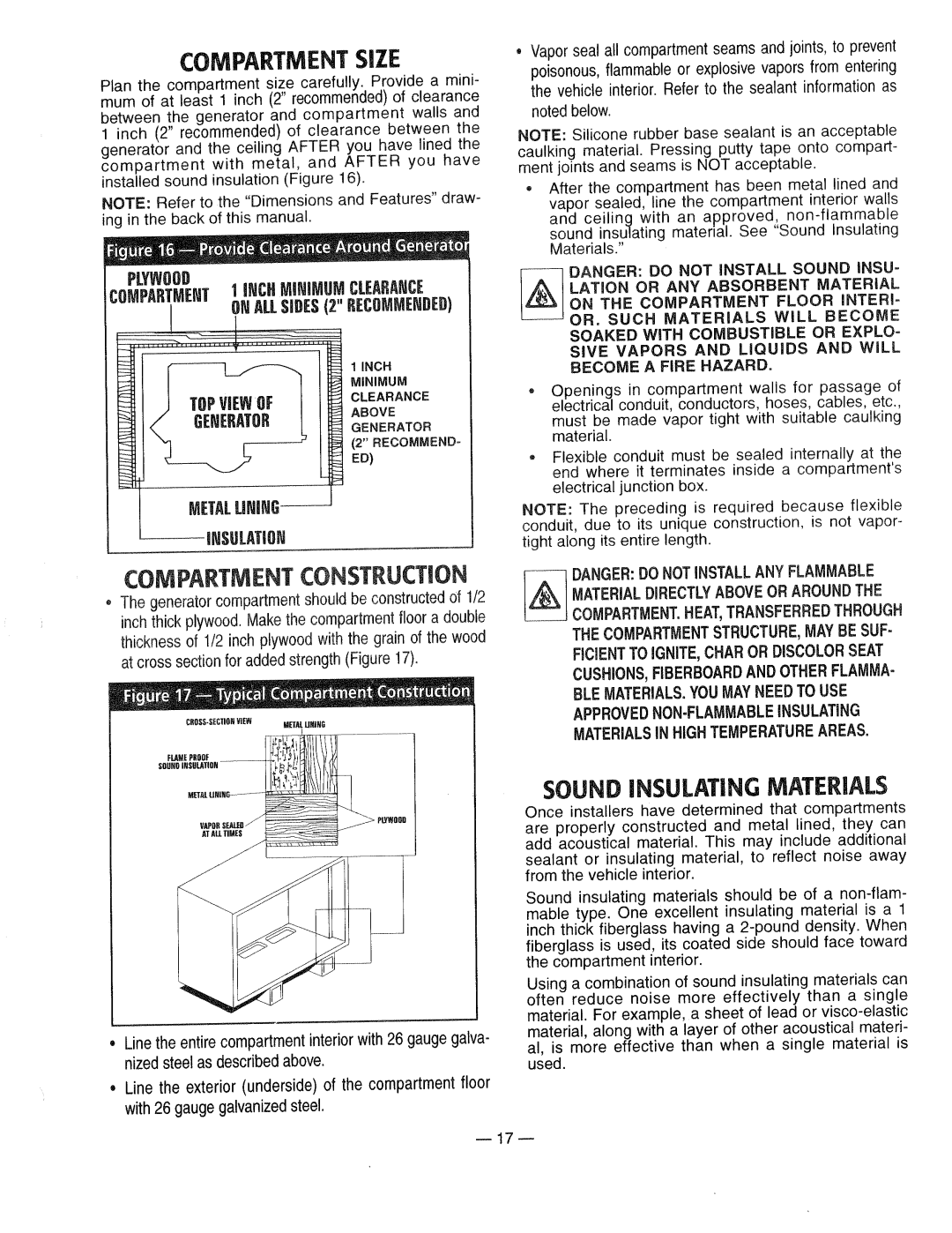 Generac 0661-4 manual 