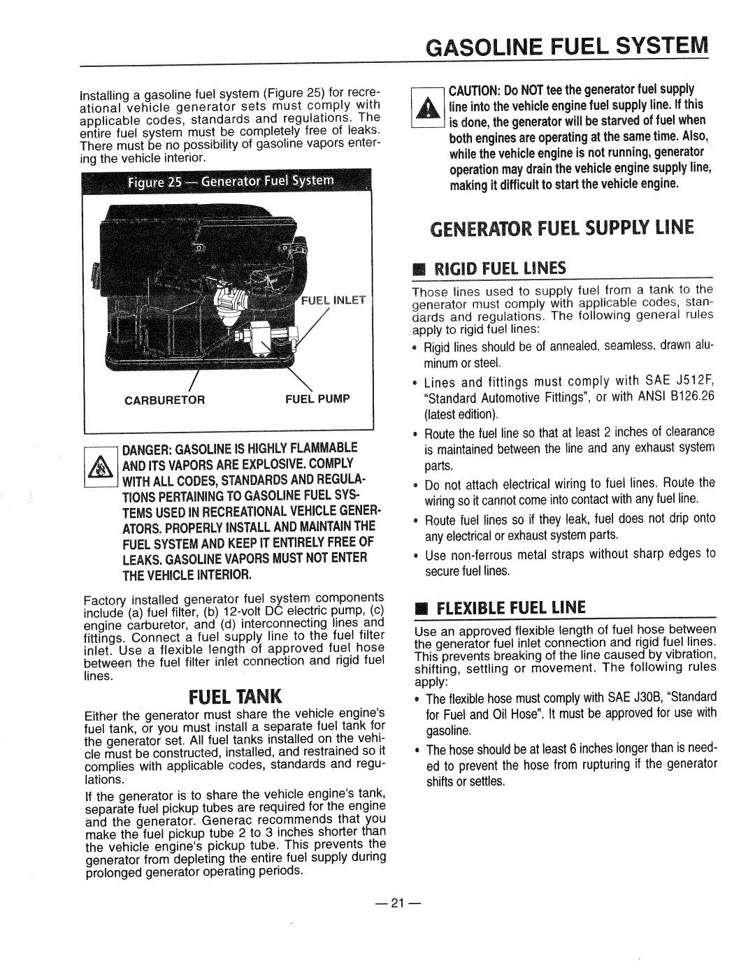 Generac 0661-4 manual 